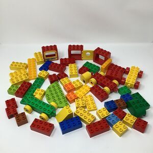 Mixed Lot of Duplo Legos LEGO Brand Building Bloocks Assorted Legos Lot #1